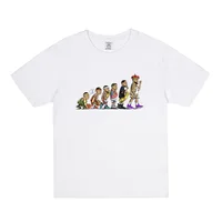 James Short Sleeve T-shirt Men's Summer Lakers James Cartoon Print Loose Cotton Basketball Sports Half Sleeve Trend 2