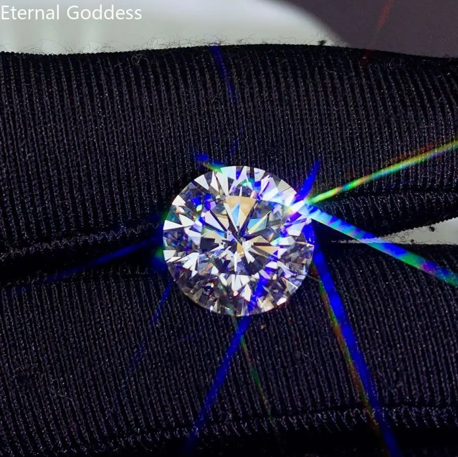 100% 5ct Large Grain High Fire Moissanite D Color VVS1 Clarity Available in Bulk High Jewelry Diamonds loose gemstones moissanite jewelry materials loose lab grown diamond lab grown loose diamond