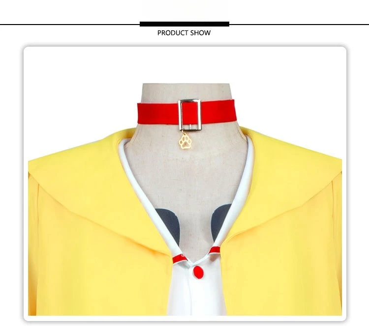 Hololive Inugami Korone Dog-themed VTuber Cosplay Costume