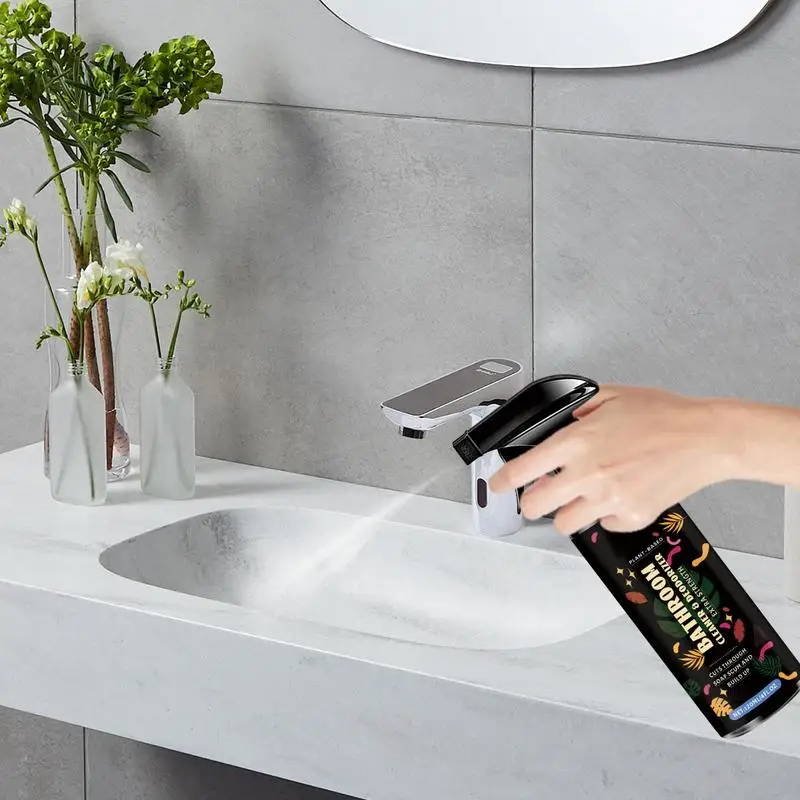 Water Stains Cleaner Ceramic Floor Scale Remover Natural Ingredients Multi-Effect Cleaner For Bathtubs Walls Sinks Shower Doors