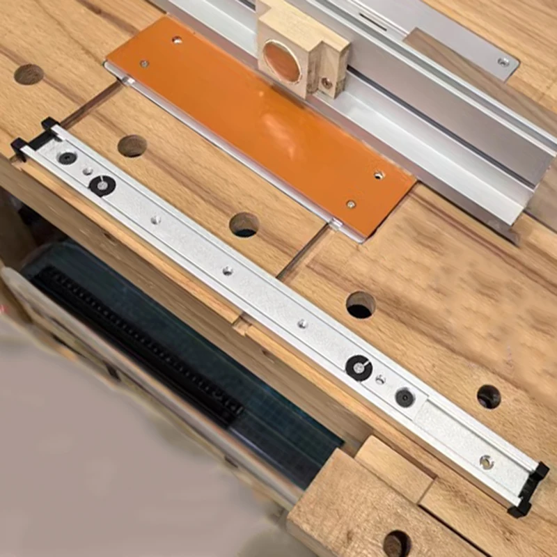 2pcs 30 Type T-track & Miter Bar Slider T-slot Connector Aluminum Alloy Woodworking Chute Rail DIY Carpentry Tools woodworking tools woodworking tool miter track jig woodworking miter gauge woodworking t track woodworking t track slider
