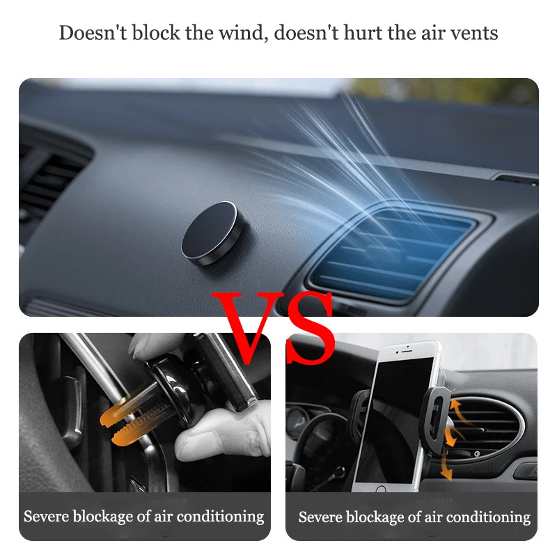 Magnetic Car Phone Holder Mobile Cell Phone Stand Magnet Mount Bracket Wall Nightstand For iPhone 15 14 13 Pro Max Xiaomi Huawei phone holder phone car holder cell phone holder magnetic suction car bracket