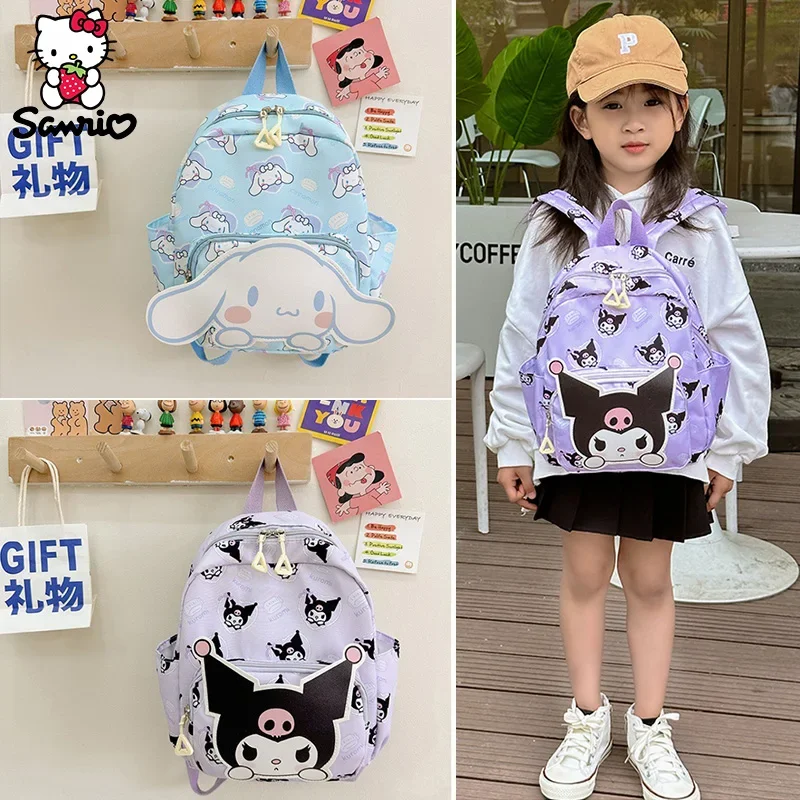 

Y2K Hello Kitty Bag Sanrio Stationery Kuromi Backpack Cinnamoroll Bagpack My Melody Travel Schoolbag Kawaii Crossbody Gift Girl