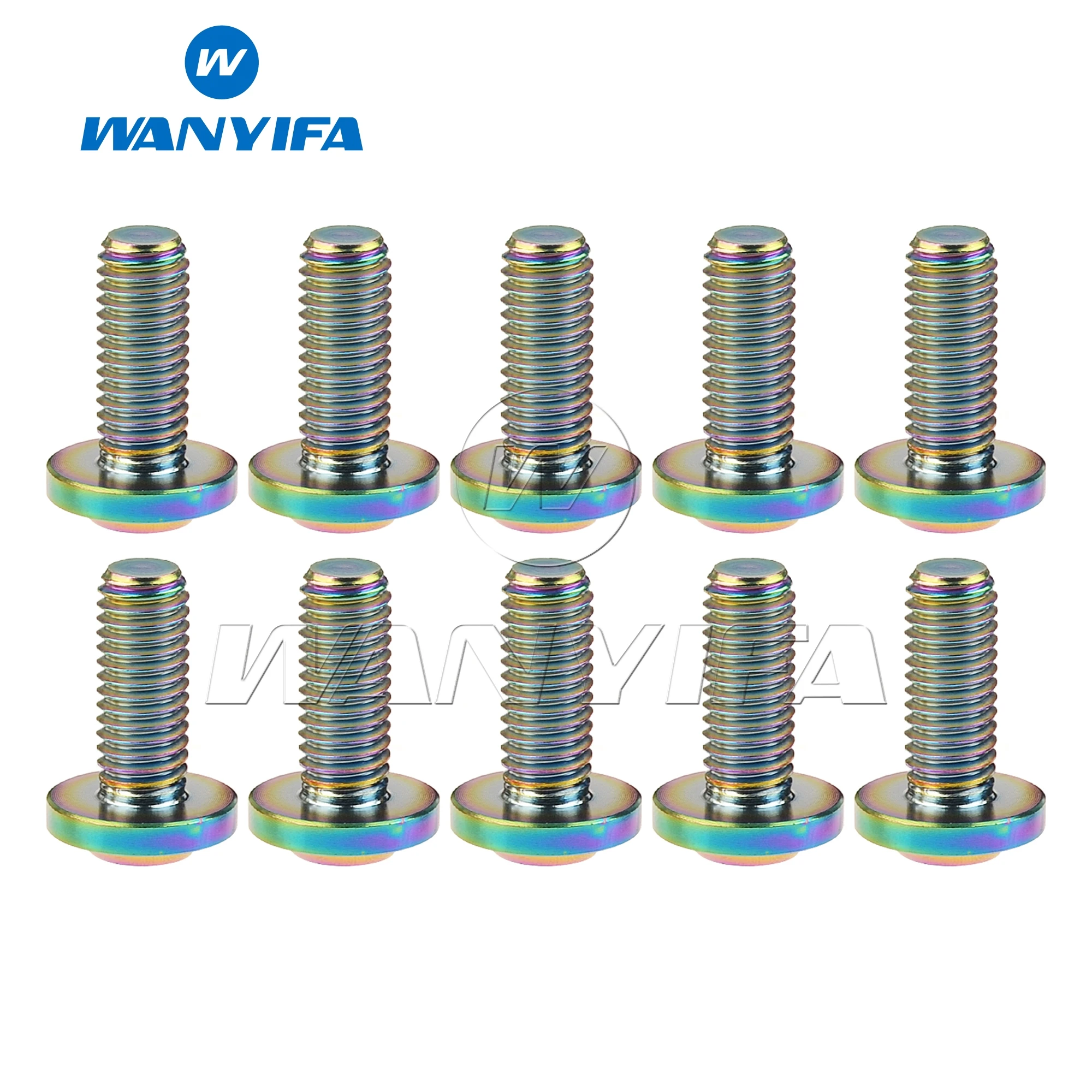 Tgou Titanium Bolt M8x15/20/25/30/35/40/50/60/70mm Torx T40 Head Sercws For Motorcycle Disc Brake I.817820849