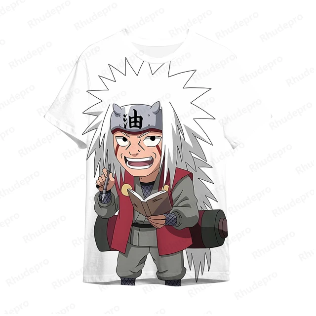 나루토 팬을 위한 궁극적인 선물: 편안하고 스타일리시한 오버사이즈 티셔츠 셔츠