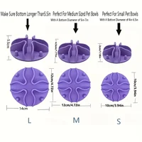 1Pc Soft Silicone Slow Feeder Puzzle Dog Bowl Insert-Stimulates Mind & Promotes Healthy Digestion Suitable for all sizes 2