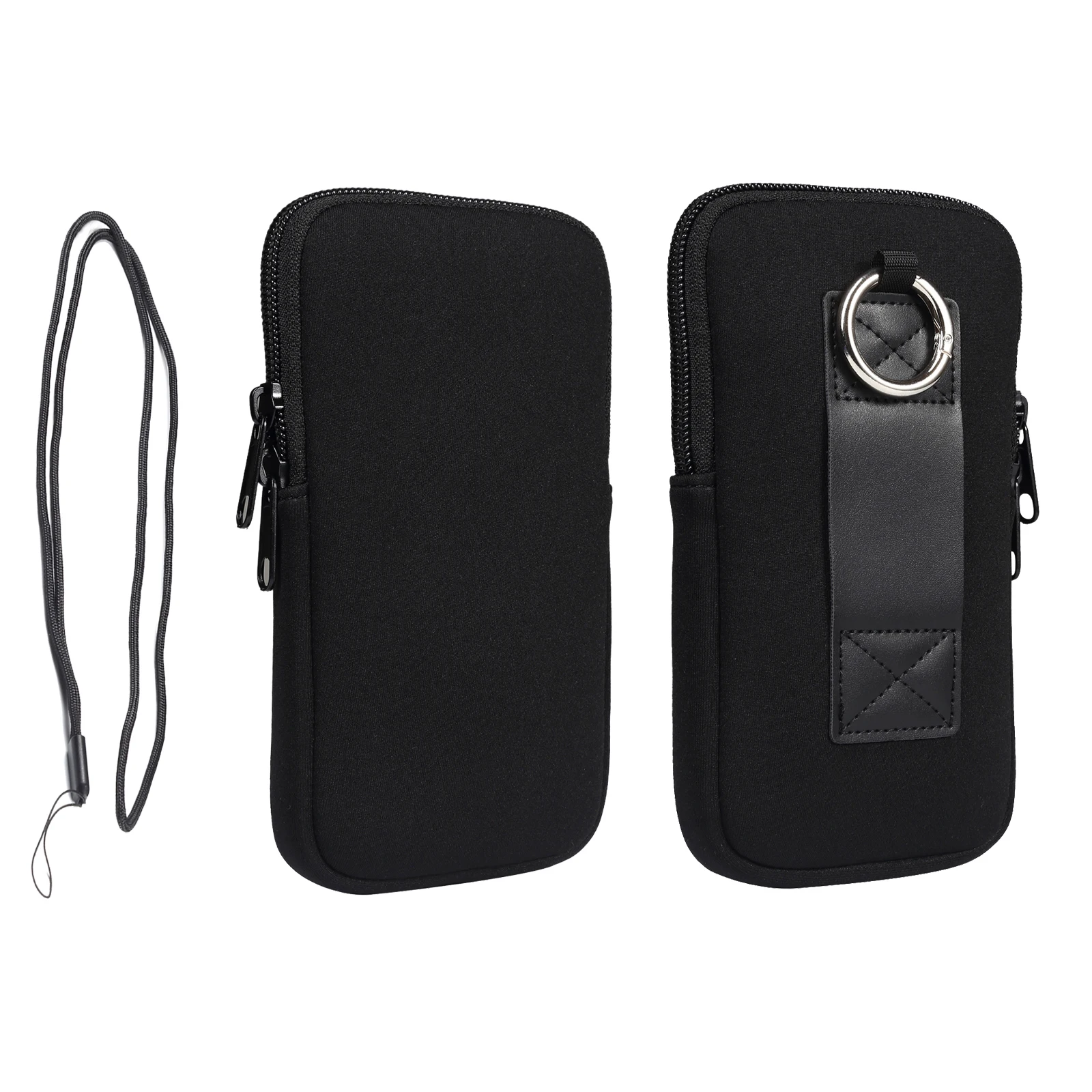 Neoprene Belt Clip Phone Pouch Holster - Durable Tool Waist Bag