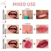 4colors Highly Pigmented Lip Liner Tattoo Matte Peel Off Enhance Lip Liner Lasting Lip Stain Waterproof Transfer-proof Lipstick 3