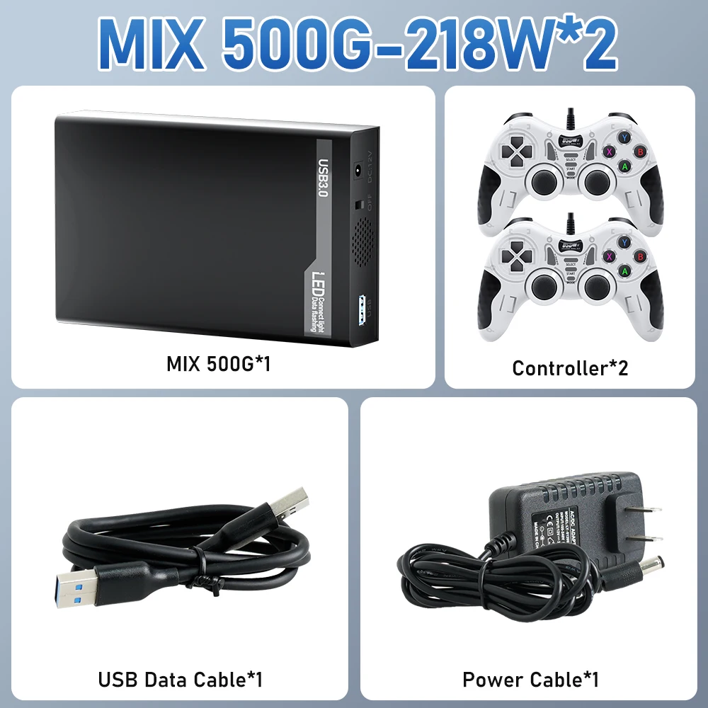 Storite Disco Rigido Esterno Da 2,5", Unita Di Gioco USB 3.0 Esterna, Eoria Di Gioco E Unita