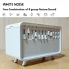 Hot Sale Nature Sounds Combination Bluetooth Speaker Flame Simulate Light Aroma Diffuser for Gift White Noise Machine Soundbox 4