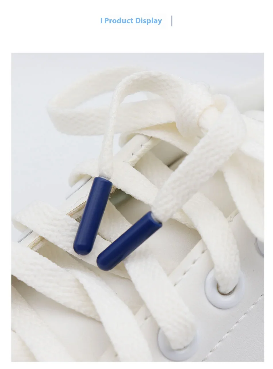 Neue 4Pcs Bunte Kunststoff Kappe Schnürsenkel Runde Kugel Kopf Kopf Gepäck Kleidung Seil Kopf Schuhe Dekorative Zubehör – Detail 9