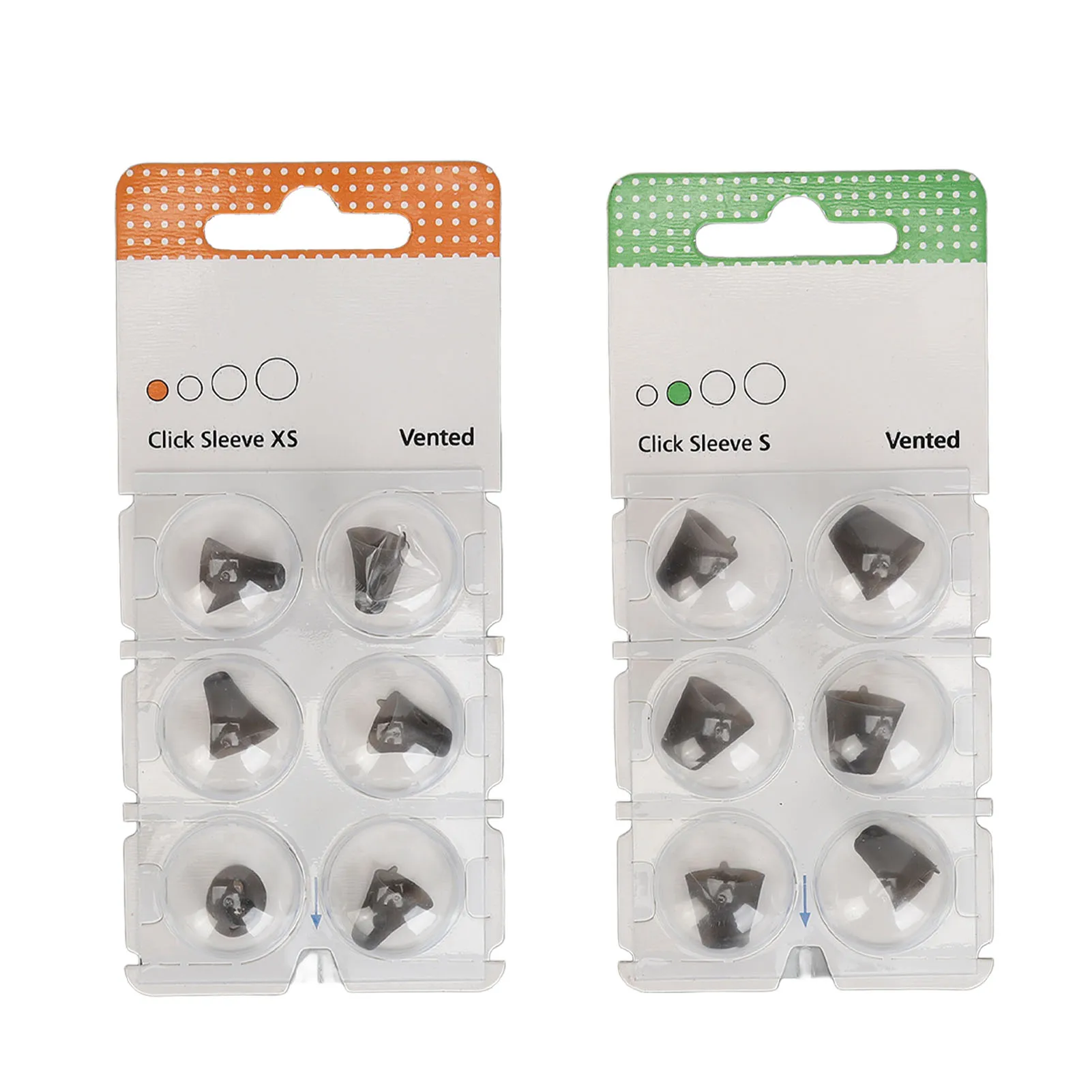 Click Sleeve Vented Silicone Anti Static Washable Sound Amplifier Click Sleeve Accessory 6pcs