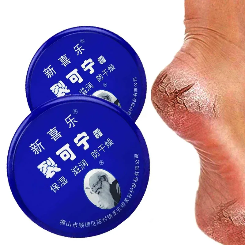 85g Oil Anti-Drying Crack Foot Cream Heel Cracked Repair Cream Removal Dead Skin Moisturizing Hand Feet Mask Care for Family
