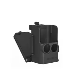 Magnetic Bracket Mount: Adjustable Multifunctional Desktop Base (Black)
