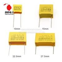10pcs 275VAC X2 Safety capacitor 275V 10mm 15mm 22.5mm 27.5mm 0.022UF 0.047UF 0.1UF 0.22UF 0.47UF 0.68UF 1UF Polypropylene film - Image 3