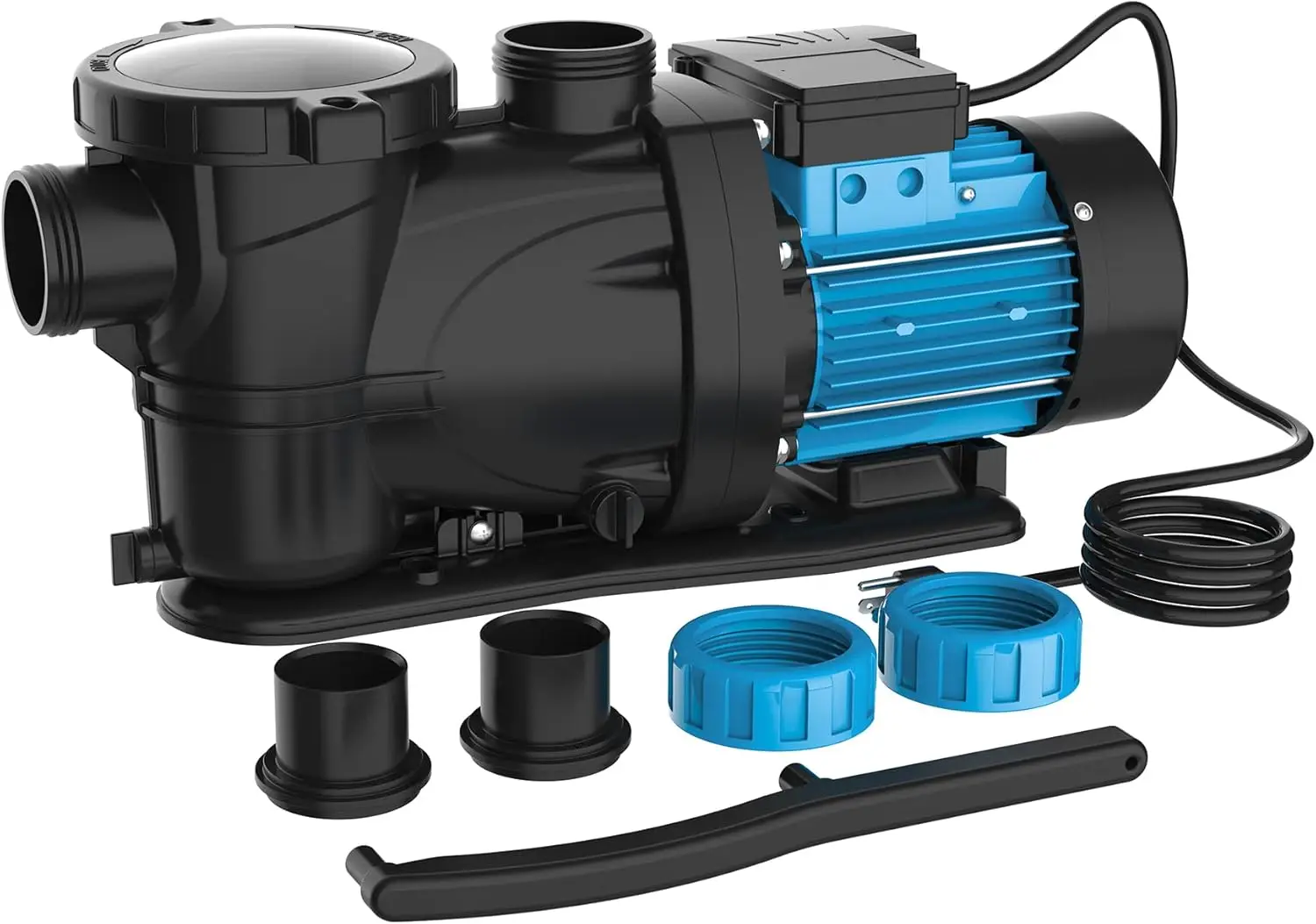 1.5 HP Pool Pump Inground 5790GPH Above Ground Swimming Pool Pump 115V High Flow Single Speed Powerful Self Priming Pumps