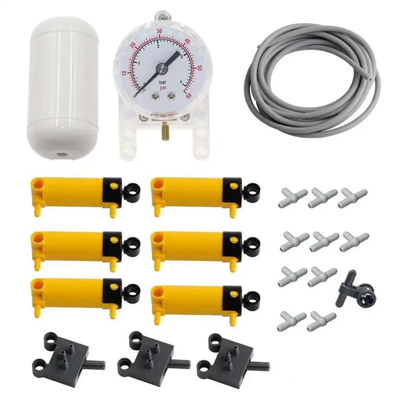Advanced Pneumatic Hose Air Pump with Tank and Piston Switch System