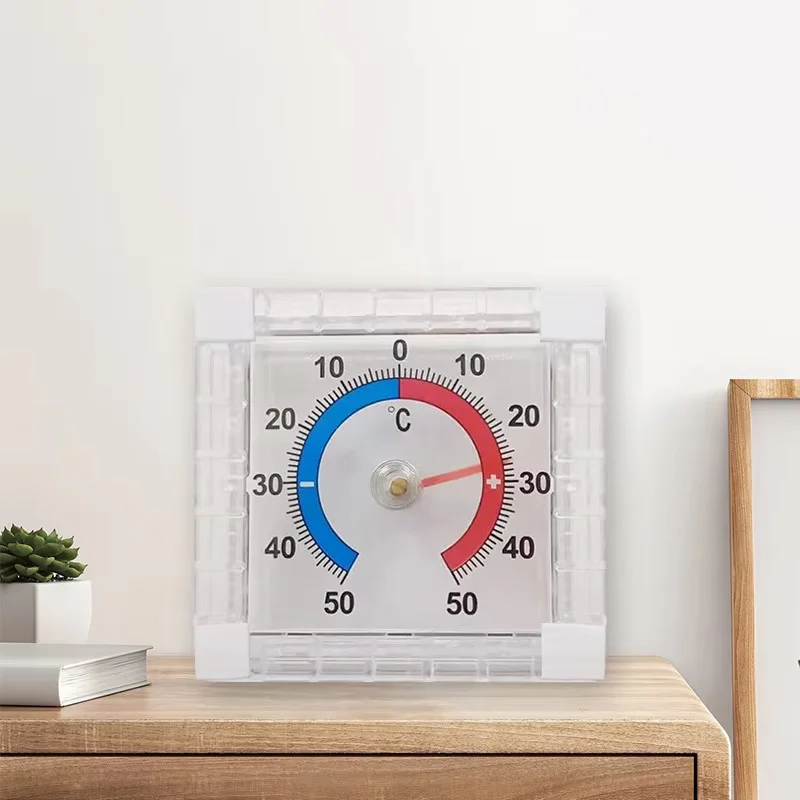 1~10pcs -50°C~50°C Temperature Thermometer Window Indoor Outdoor Wall Garden Home Graduated Disc Measurement Multimeter 5