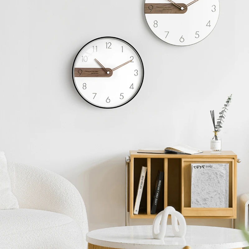 

Настенные часы в скандинавском стиле, роскошные красные циферблаты в виде сетки, простые Креативные украшения для гостиной и дома