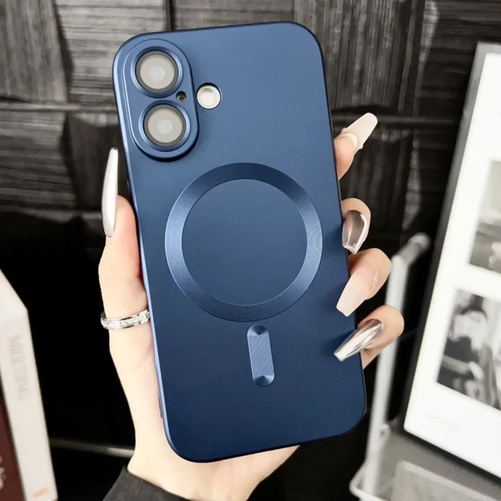 Funda De Metal Para IPhone 16 Pro, Carcasa Resistente De Grado Militar