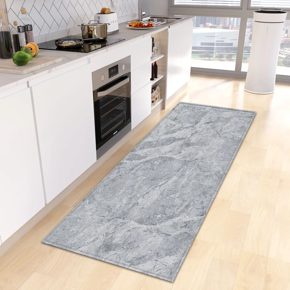 Floor Mat Custom Made Kitchen Rug Bedroom Entrance Doormat Bath Living Room Floor Decor Carpet Home Bedside Hallway Non-Slip Long Foot Mat
