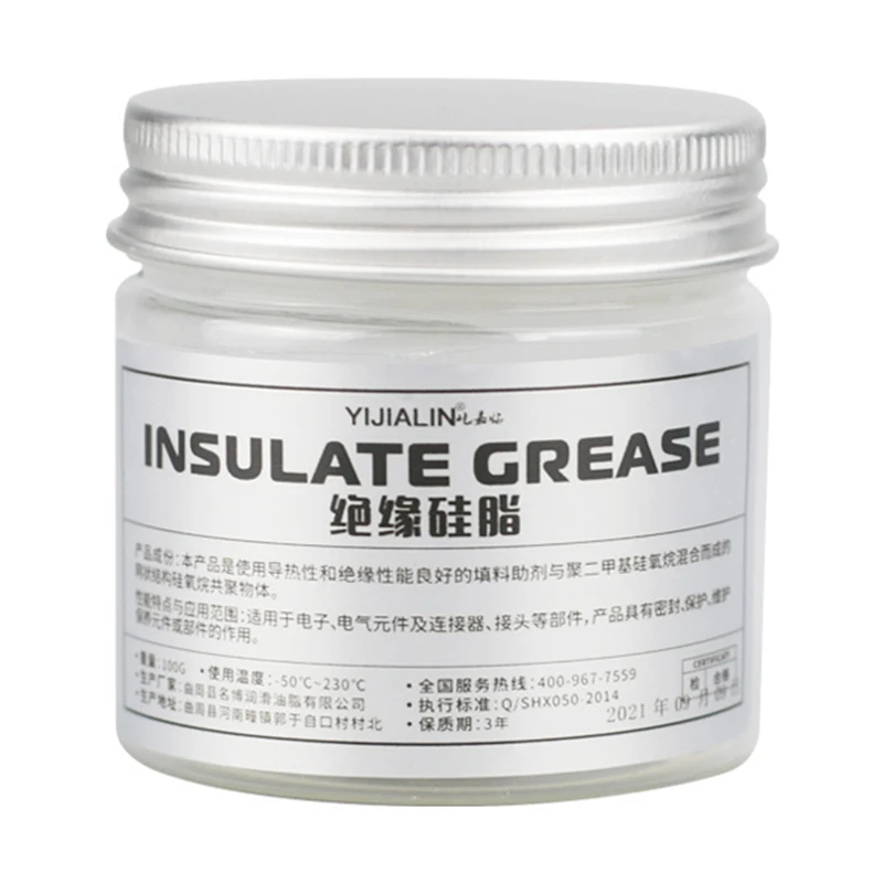 2 Pezzi Grasso Al Silicone Per Candele Auto – Grasso Dielettrico Per Cuscinetti, Parti Ad Alta Tensione E Connettori, Resistenza Da -55°C A 250°C, Con Spazzola Applicatrice