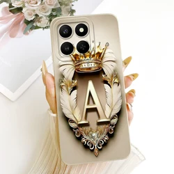 For Honor 400 Smart Case - Cool Crown Letters Shockproof Phone Cover (TYbai - 15A)