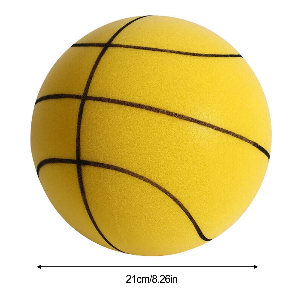 Bouncing Mute Ball Indoor Silent Skip Ball Playground Bounce Basketball Child Sports Toy Games Sponge Sports Toy Kids