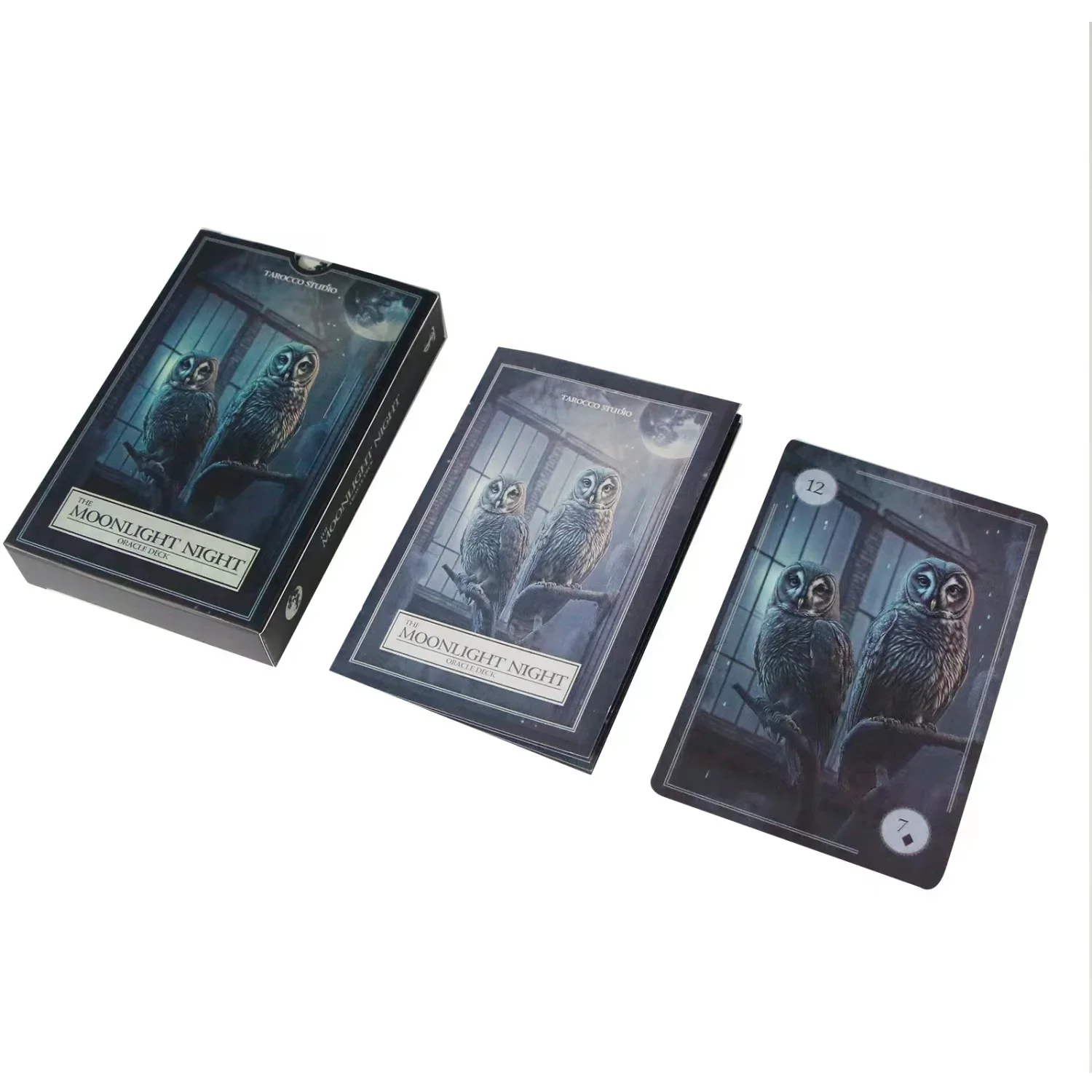 Moonlight Night Oracle Cards 44 Pcs 12X8 cm angel oracle cards