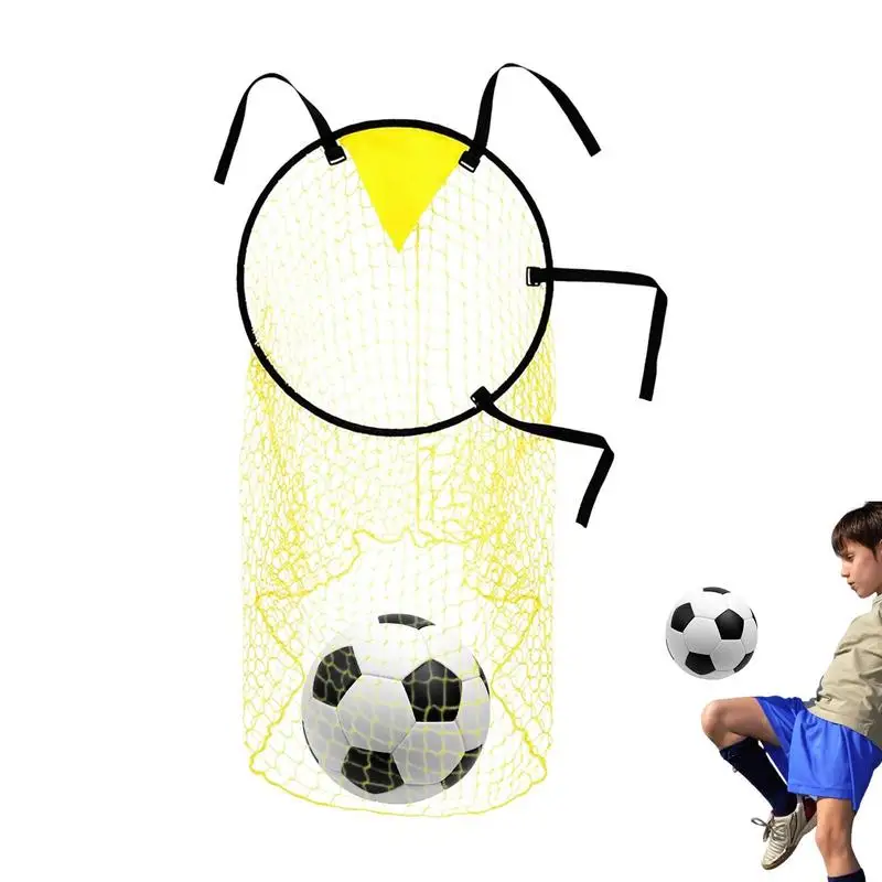 

Football Training Shooting Bins Target Aiming Net Soccer Beginner Youth Kick Practice Equipment Goal Storage Bag shot