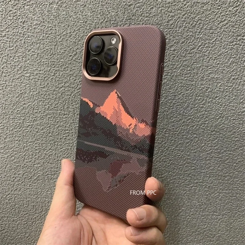 حافظة لهاتف آيفون 17 16 برو ماكس 15 لاسلكية مغناطي...