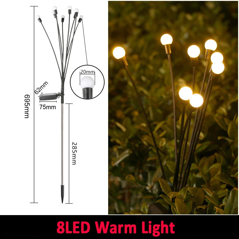 8LED-Warm Light