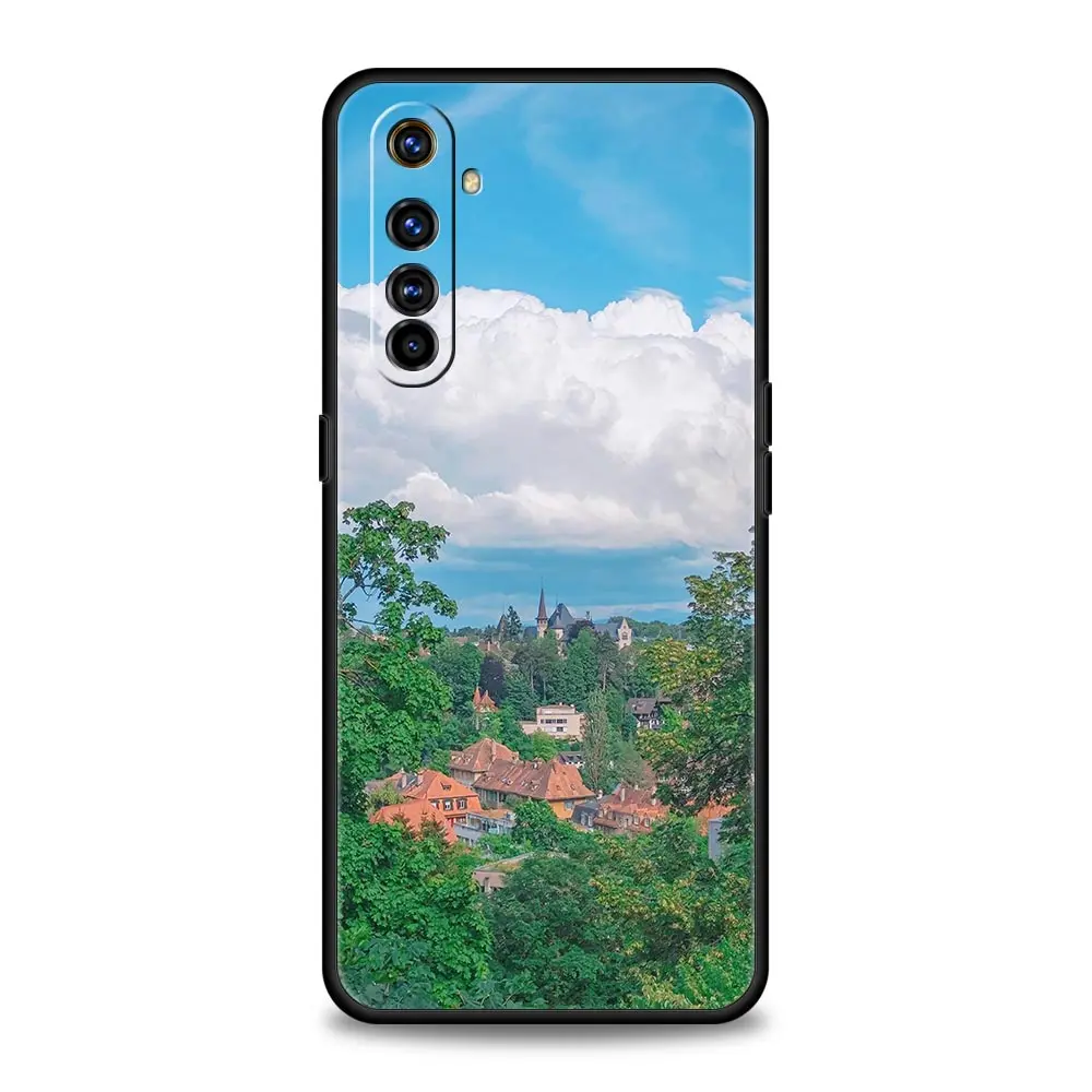 Blue Sky White Cloud Decorative Home Phone Case