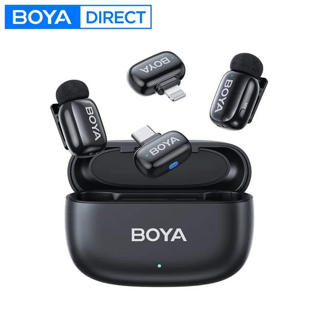 BOYA BOYA Mini Wireless Lavalier Microphone for iPhone