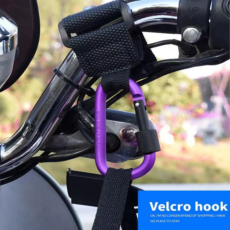 Motorcycle Electric Scooter Hook Front Hook Aluminum Alloy Handlebar for Bicycle Baby Cart Baby Stroller Hanger