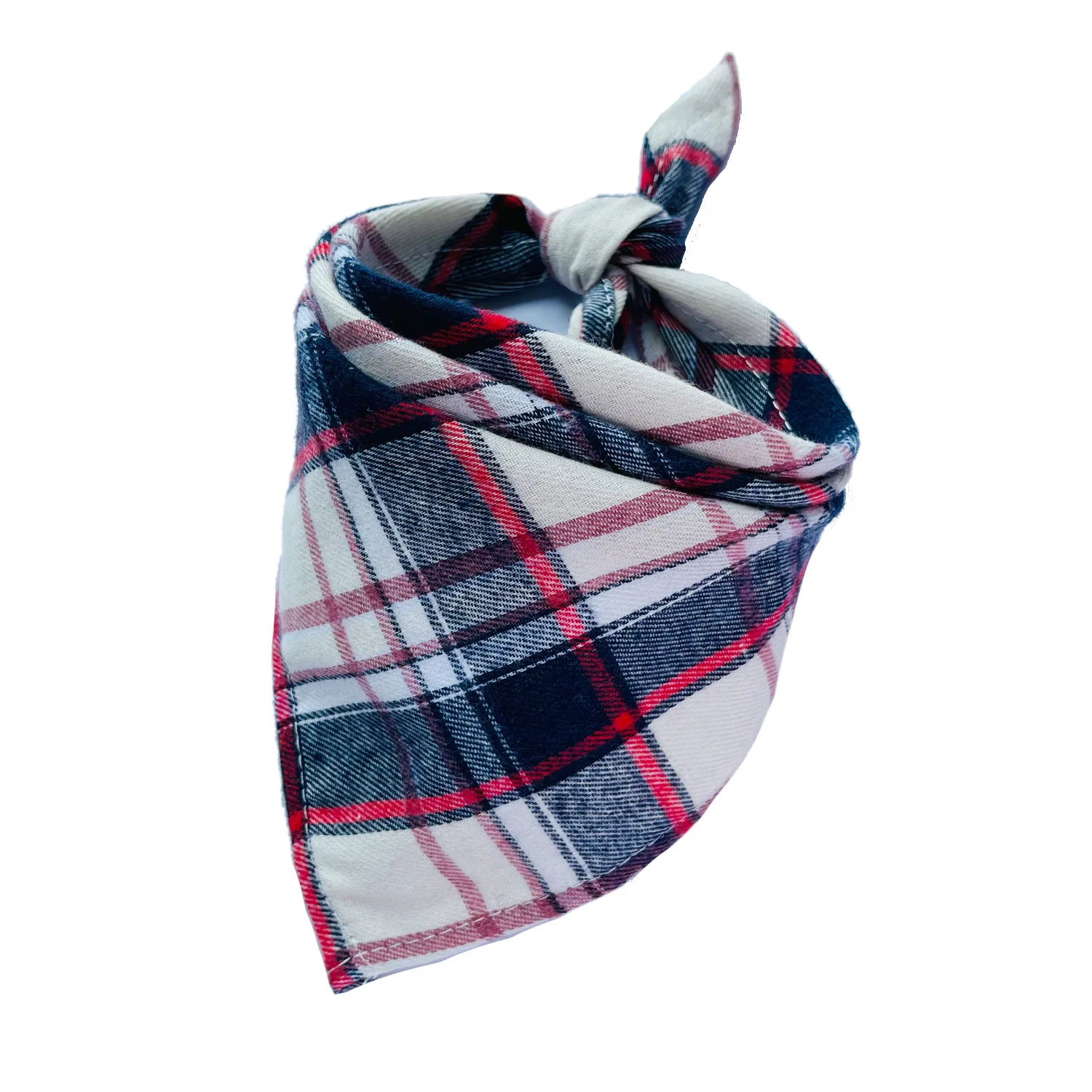 Title 41, 30/50pcs Dog Bandanas 100% Cotton Plaid Collar ...