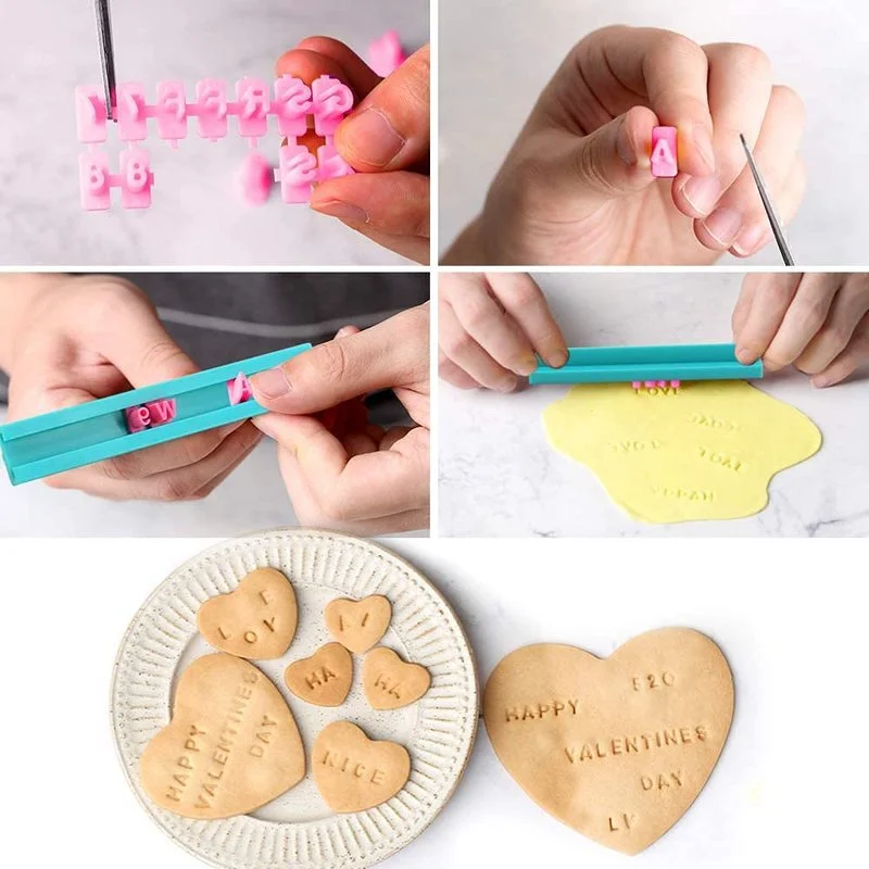DIY1 Set Ceramic Art Alphanumeric Letters Polymer Clay Stamping Stamps Embossing Die Seals Embossing Clay Tools polymer clay tools,pottery tools,clay sculpting tools,pottery sculpting tools,clay craft tool