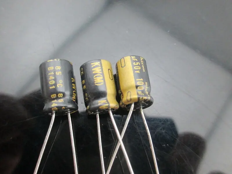 

10 шт. Nichicon KW 100 мкФ 50v 100mfd аудио конденсаторы 8 мм * 11,5 мм