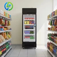 Distributeur automatique de snacks et de boissons en tôle, avec réfrigérateur intégré 1