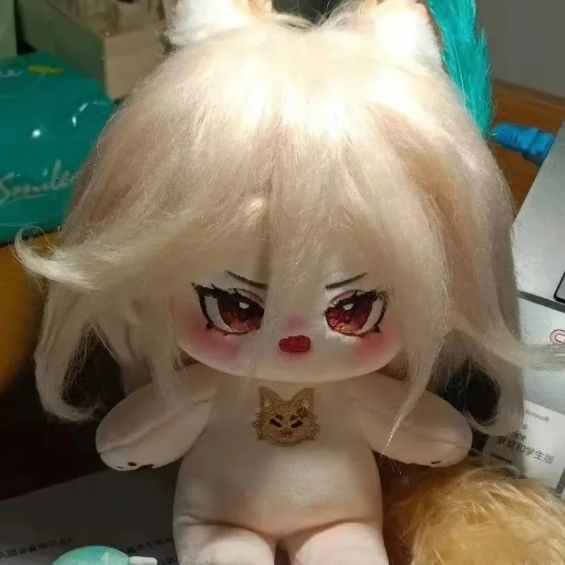 Charming Genshin Impact Kaveh Plush Doll - 20cm Collectible with Hoodie