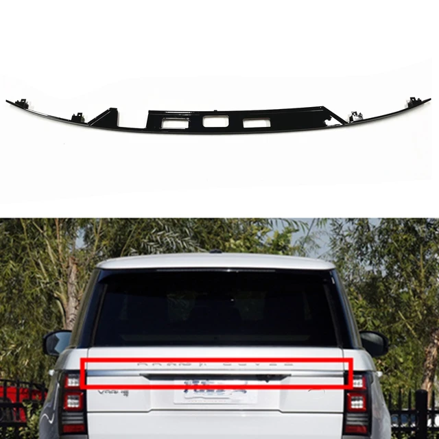 Car Rear Trunk Lid Cover Strip Tail Gate Molding Decklid Lip For Land Rover Range Rover 2013-2022 Executive Edition