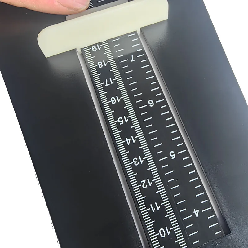 1Pcs Portable Foot Length Growing Measuring Device for Kids & Adults Shoe Sizer Feet Length Ruler Shoe Size Measure Tools Device