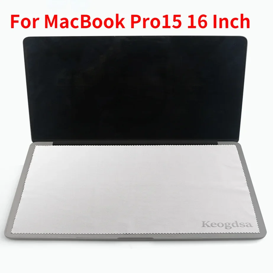 Film Protection Anti-Poussière Microfibre Pour MacBook Pro 13/15/16 – Couvre-Clavier + Chiffon Nettoyage Écran Ultra-Doux