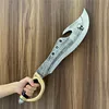 FC 53cm Cosplay Thunder Knife War Beast Sacrifice Knife Sword Prop Weapon Cos Pirate Ghost Knife PU Weapon Model Toy 2