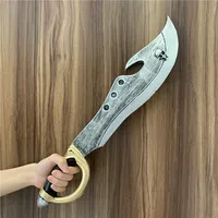 FC 53cm Cosplay Thunder Knife War Beast Sacrifice Knife Sword Prop Weapon Cos Pirate Ghost Knife PU Weapon Model Toy 2