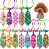 50/100pcs Easter Dog Neckties Rabbit Adjustable Tie Bowties For Small Dog Cat Easter Small Dog Puppy Grooming Accessories 2