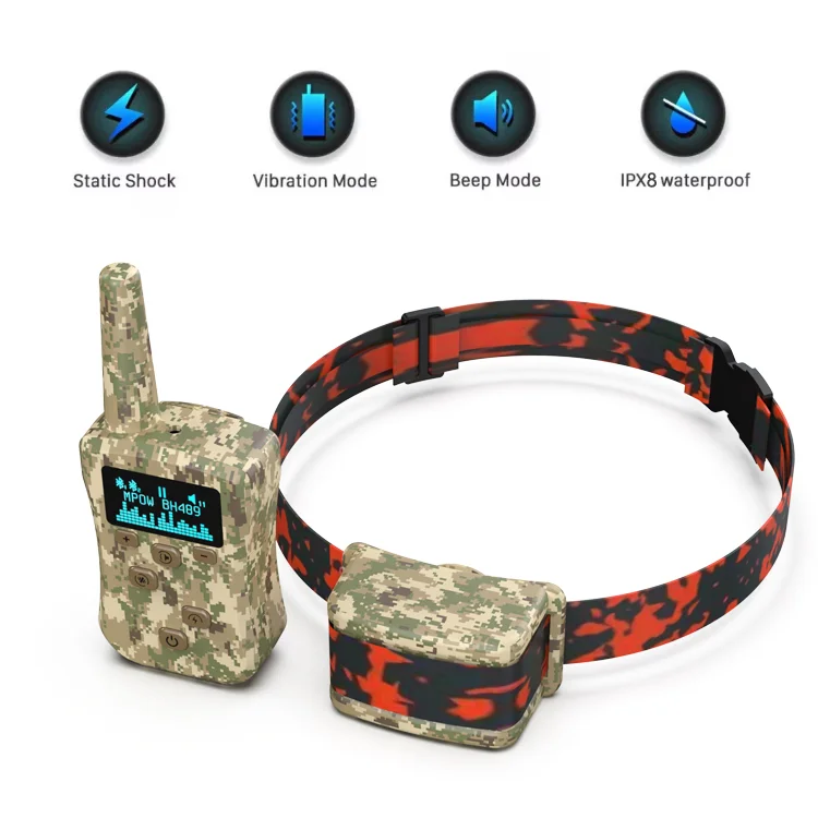 

Remote New Arrival Collar Pet Pron Dog Training Ultrasound Repeller Pet Dog waterproof dog training collar