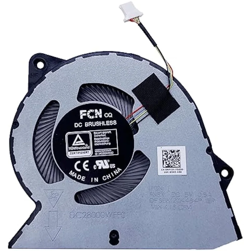 Ventola Di Raffreddamento Della Cpu Di Ricambio Per Dell Inspiron Vostro 3510 Inspiron 3511 3515 3525 Vostro 3510 3250 3420 0 Rff51 Dfs5K12114464P