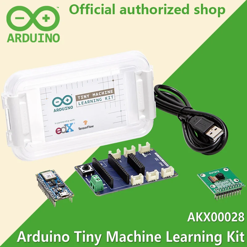 

Миниатюрный Обучающий набор Arduino AKX00028 TinyML Nano 33 BLE Sense, макетная плата, новый оригинал, импортирован из Италии