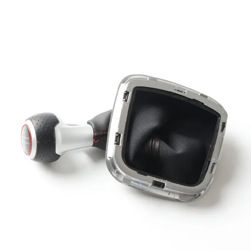 Car Gear Shift Car Gear Shift Knob Shift Handle Cover For Volkswagen VW Polo 6r 6c Hatchback Sedan 2011 2012 2013 2014 2015 Car 5 6 Speed Gear Shift Knob Gaitor